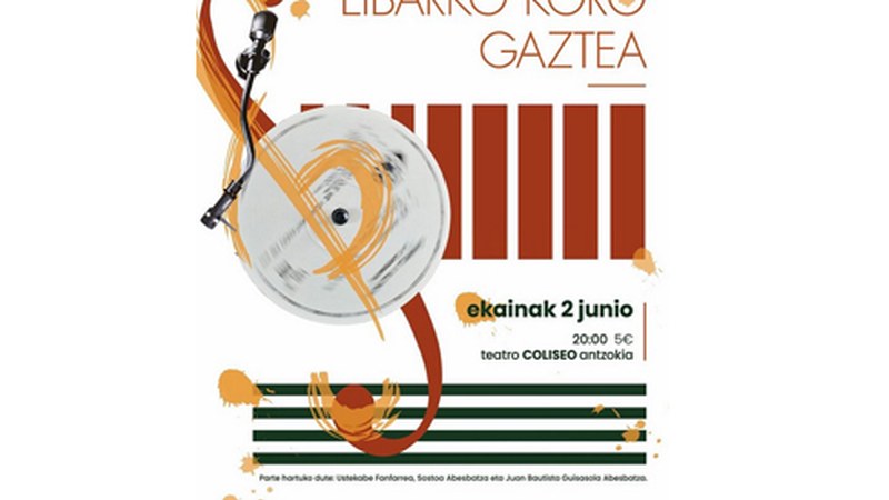 Eibarko Koro Gaztearen kontzerturako sarrerak salgai jarri dituzte