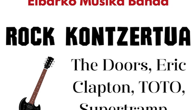 Eibarko Musika Bandak rock kontzertua eskainiko du domekan