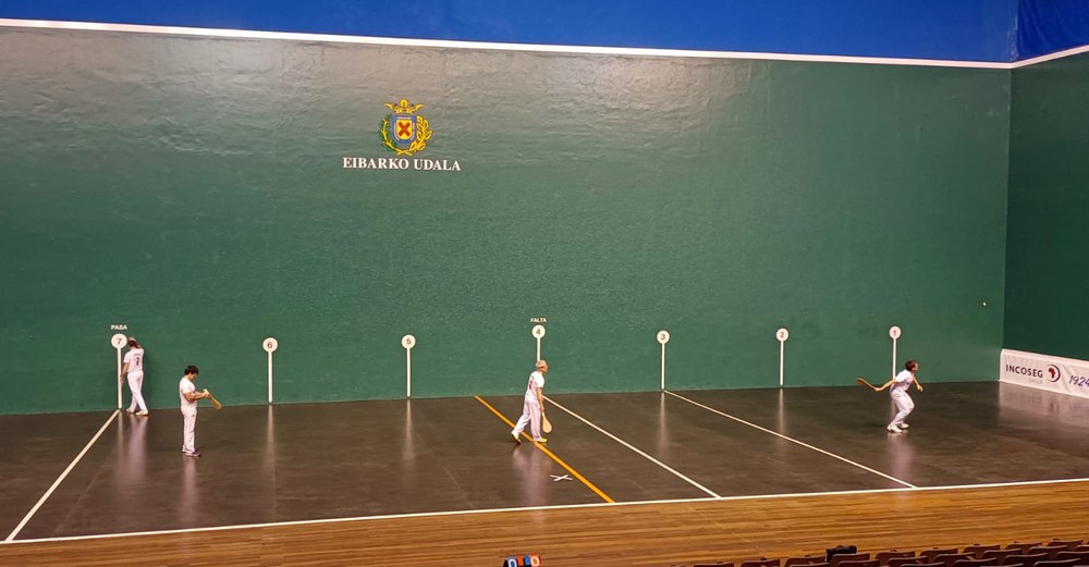 Eibarko Pala Txapelketak aurrera jarraitzen du seigarren jardunaldiarekin