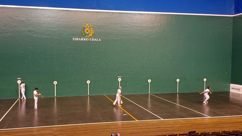 Eibarko Pala Txapelketak aurrera jarraitzen du seigarren jardunaldiarekin