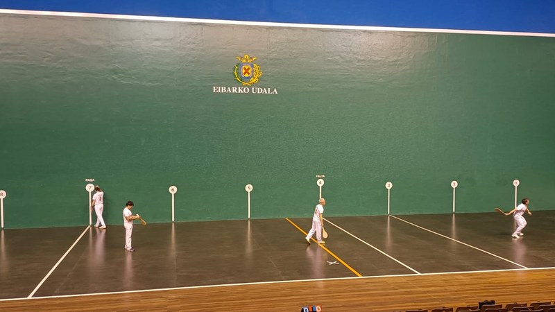 Eibarko Pala Txapelketako partida batzuk jokatuko dira bihar eta etzi
