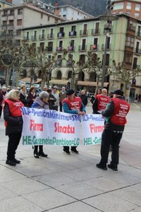 Eibarko Pentsionista Taldeak manifestazioa eta herri bazkaria antolatu ditu zapaturako, mobilizazioen 7. urteurrenean