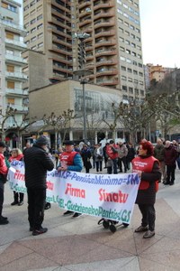 Eibarko Pentsionista Taldeak manifestazioa eta herri bazkaria antolatu ditu zapaturako, mobilizazioen 7. urteurrenean