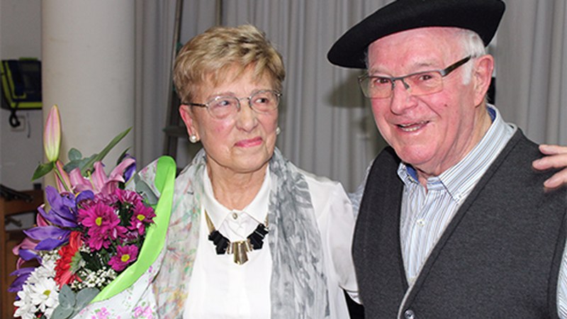 Eibarko senar-emazte adintsuenei omenaldia