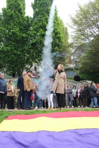 Eibarko sozialistek Espainiako II. Errepublikaren aldarrikapenaren 95. urteurrena ospatu dute
