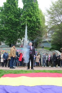 Eibarko sozialistek Espainiako II. Errepublikaren aldarrikapenaren 95. urteurrena ospatu dute