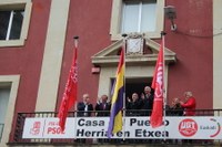 Eibarko sozialistek Espainiako II. Errepublikaren aldarrikapenaren 95. urteurrena ospatu dute