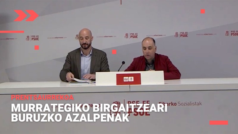 Eibarko sozialisten arabera, “EH Bilduren arduragabekeriak zaildu egin du Murrategi biziberritzeko funtsak Udalera iristea”