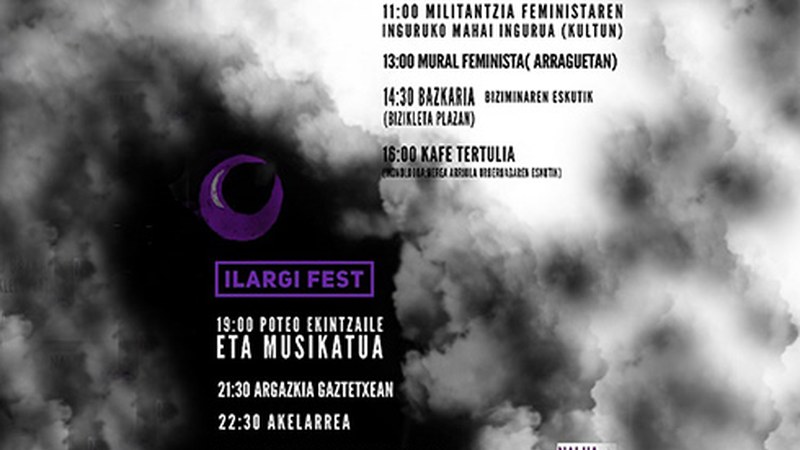 Eibarko Topaketa Feministak antolatu dituzte zapaturako