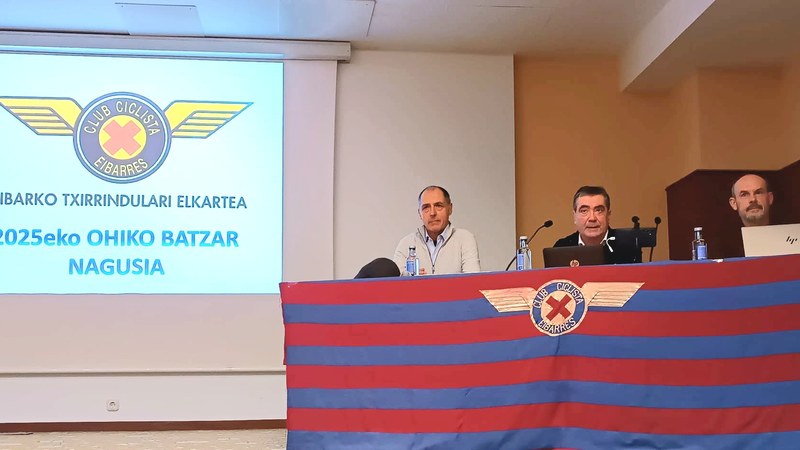 Eibarko Txirrindulari Elkarteak mendeurrena ospatuko du 2026an