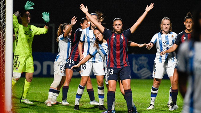 Eibarrek F Ligako lehen derbia galdu zuen Realaren aurka