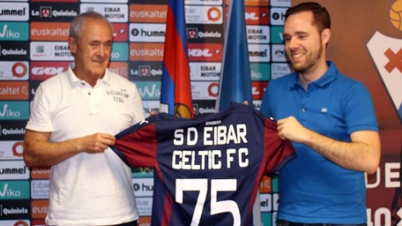 Eibarrek Glasgoweko Celtic hartuko du bihar