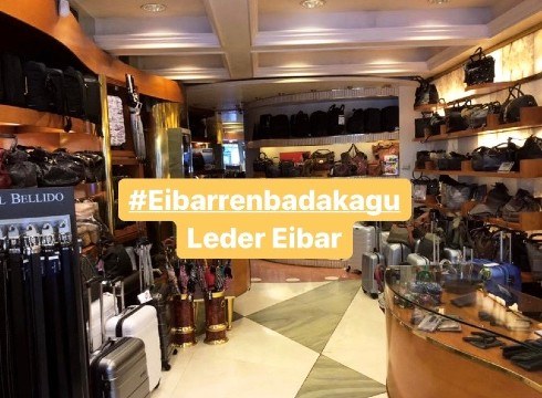 #Eibarrenbadakagu kanpainan Leder ere topatuko dugu