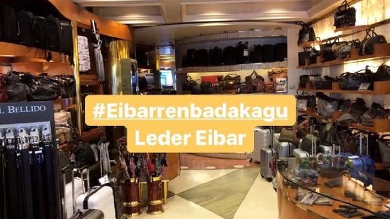 #Eibarrenbadakagu kanpainan Leder ere topatuko dugu