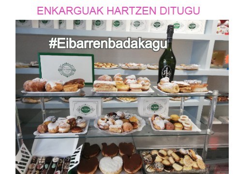 #Eibarrenbadakagu munduko pastelik goxuenak jatea: San Andresen!