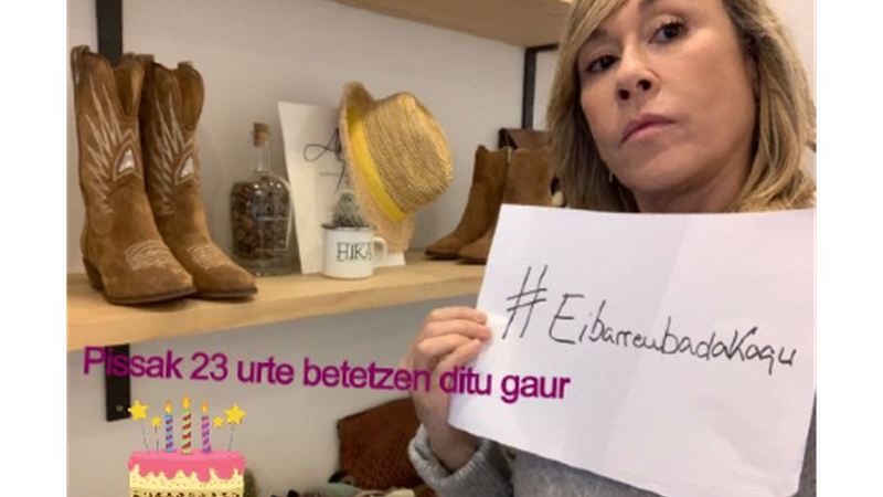 #Eibarrenbadakagu zapatak aukeratzea, Pissak ere bat egin du