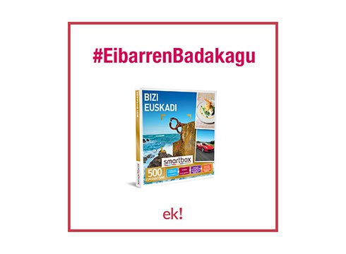 #eibarrenbadakagu ekimenak zozketa antolatu du