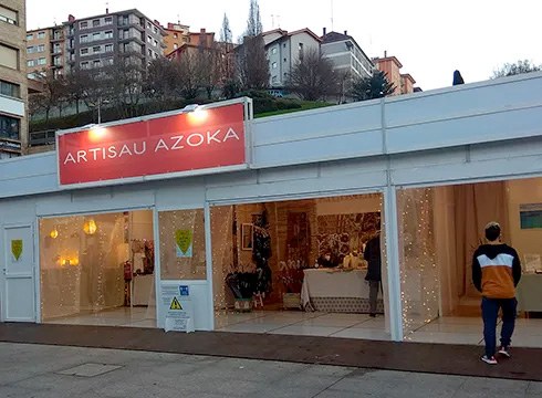 Eibart Gabonetako Artisautza Azoka abenduaren 15etik urtarrilaren 5era egongo da zabalik