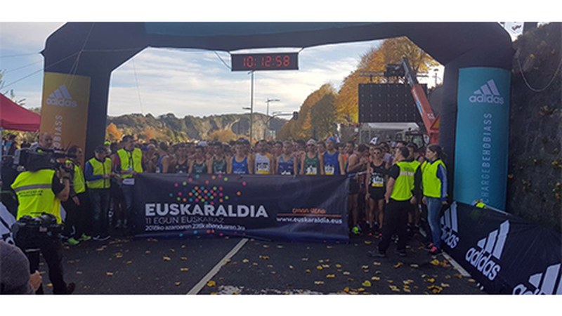Eibartar ugari Behobia-Donostia lasterketan