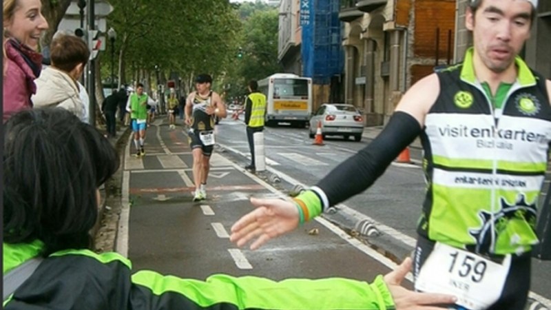 Eibartarrak Bilboko triatloian