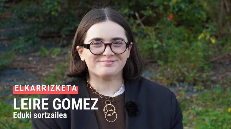 Eibartarrak sarean | Leire Gomez: "Zoriontsu egiten nauen zerbait bada, zergatik ez partekatu?"