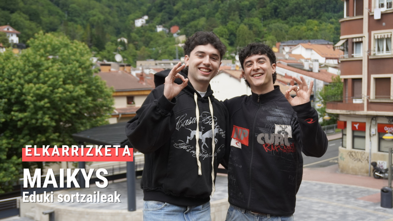Eibartarrak sarean | Mikel Díaz de Guereñu eta Mikel Azkargorta: "Kirola eta bideojokoak nahastu nahi genituen, bideo original eta sortzaileak egiteko"