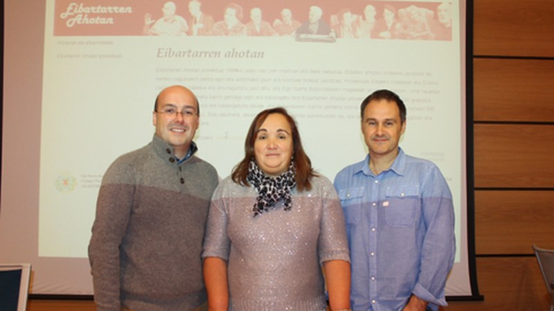 Eibartarren Ahotan zaharberritua aurkeztu dute