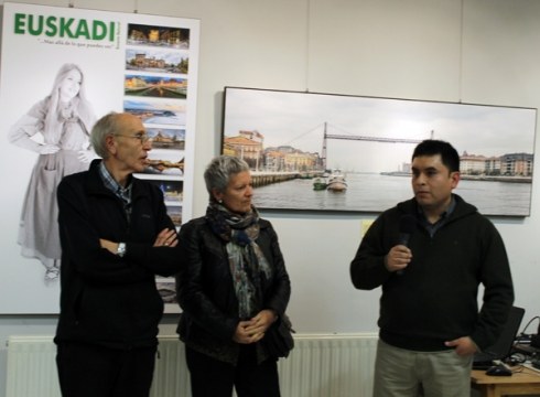 Einer Rodriguezen argazkiak Untzagako jubilatu etxean ikusgai