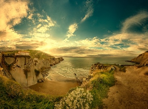 Einer Rodriguezen Euskal Herriko argazki panoramikoak Untzagan ikusgai