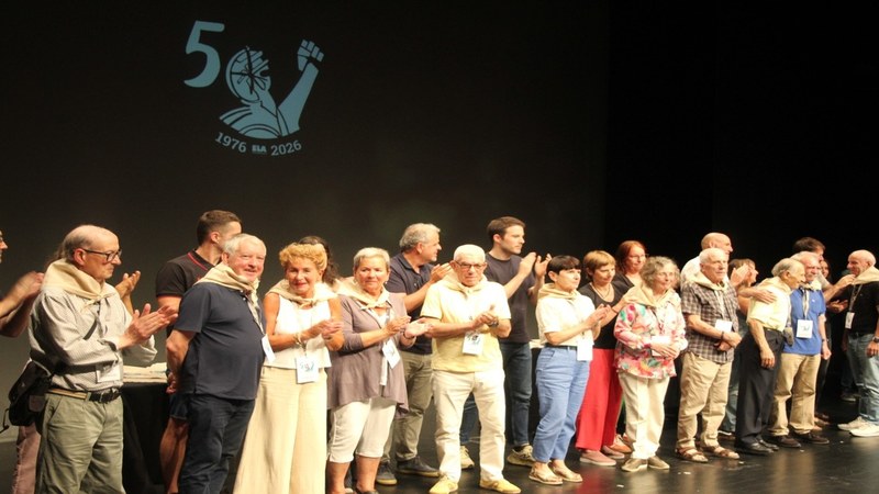 ELA sindikatuak mende erdiko ibilbidea ospatu du gaur Eibarren