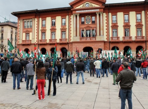 ELA sindikatuko mila delegatuk batzarra egin dute Astelena frontoian