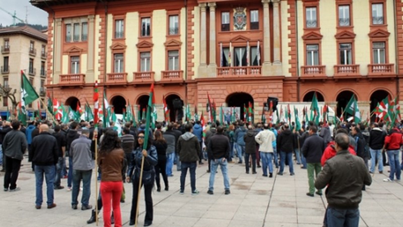 ELA sindikatuko mila delegatuk batzarra egin dute Astelena frontoian