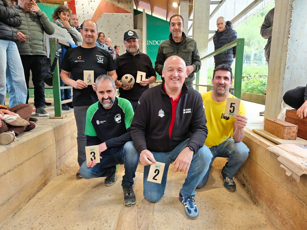 Elgetako Sebas Aranzabal izan da garaile Gipuzkoako Hiru Txirlo Txapelketaren 5. jardunaldian