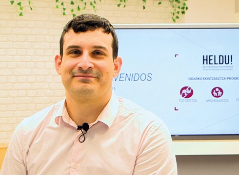 ELOY  VIVAR (HELDU! progamako parte-hartzailea): “Nire proiektua pasio handiz bizi dut eta armagintzarekin zerikusia dauka”
