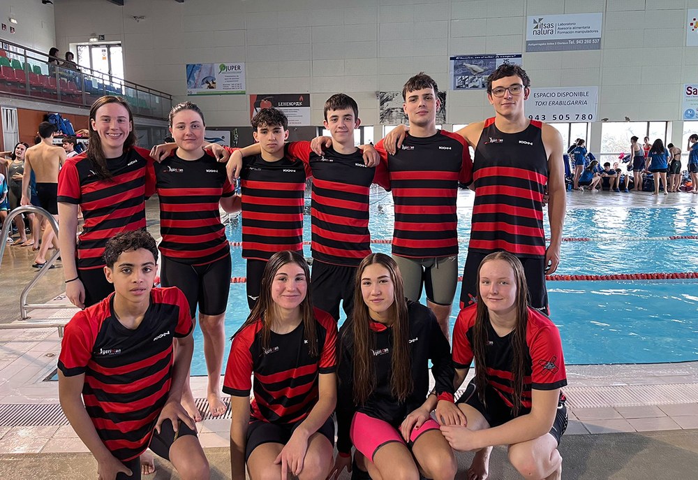 Emaitza bikainak lortu dituzte Eibar Igerixan taldekoek Gipuzkoako Neguko Txapelketan