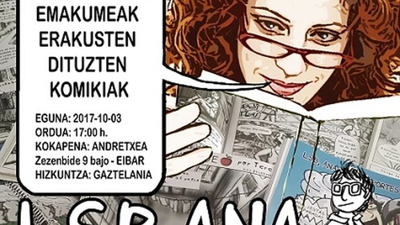 "Emakume irakurle (lesbiana)k komiki bila" proiektuaren aurkezpena Andretxean