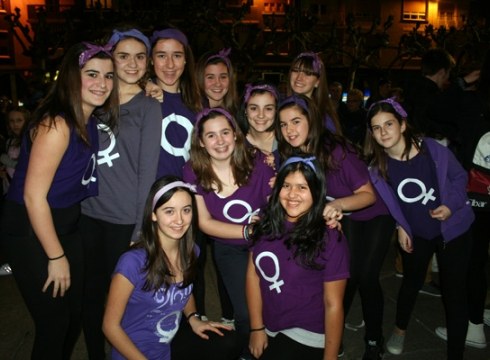 Emakumeen aldeko flashmob arrakastatsua