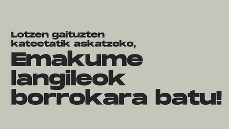 Emakumeen hipersexualizazioaren inguruko tailerrak antolatu ditu Ikasle Abertzaleak taldeak