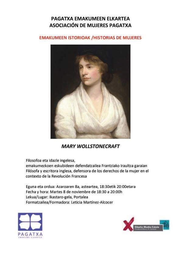 "Emakumeen istorioak" saioak, Pagatxak antolatuta