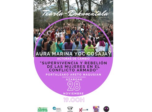 "Emakumeen superbibentzia eta errebelioa gatazka armatuan" dokumentala gaur Portalean