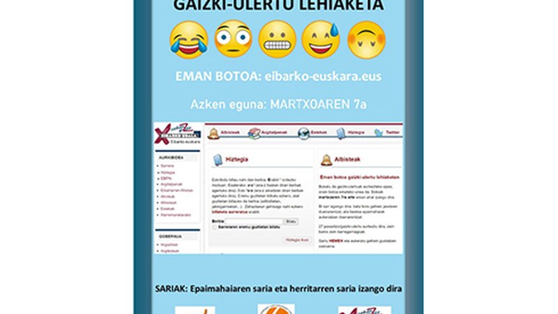 Eman ezazu zure botoa gaizki-ulertu lehiaketan