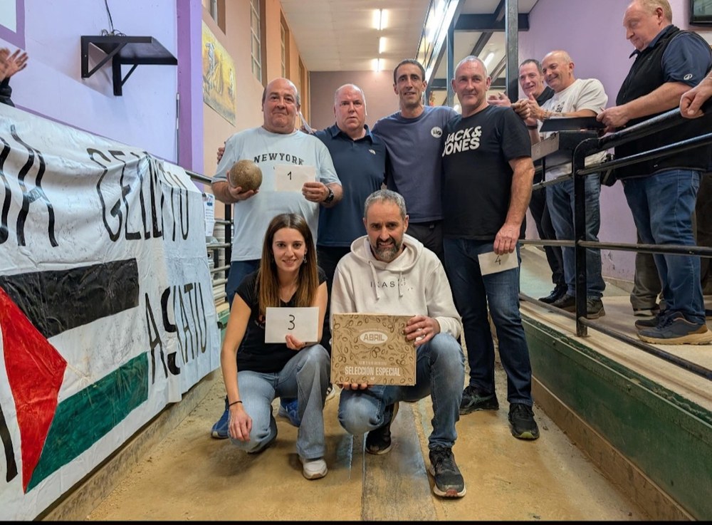 Enara Montiel hirugarren izan da Elgetako hiru txirlo tiraldian