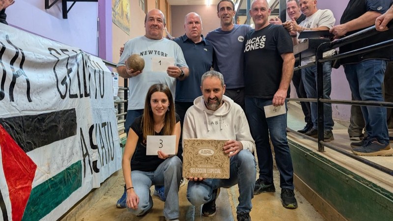 Enara Montiel hirugarren izan da Elgetako hiru txirlo tiraldian