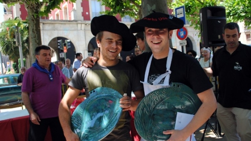 Eneko Badiola eta Aitor Astarloa, XIX. Sanjuanetako Marmitako Lehiaketan txapeldun