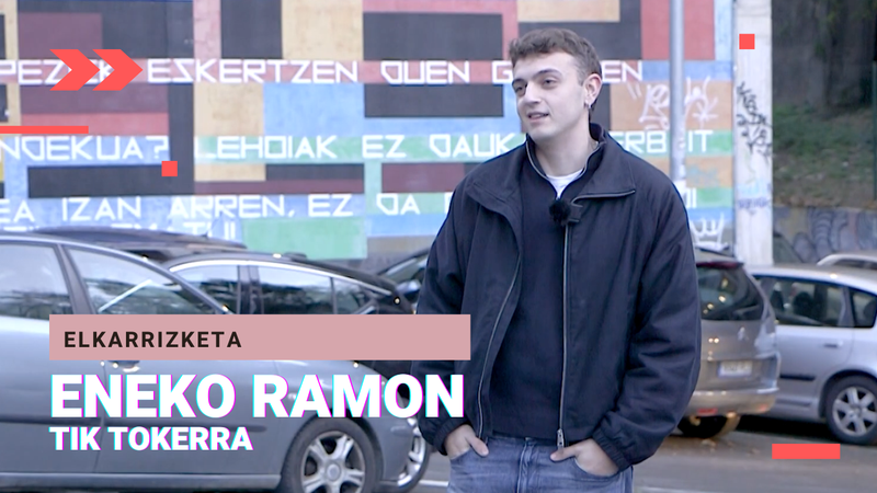 ENEKO RAMON: "Euskaraz egitea erabaki politikoa da: sareetan gazteengana iritsi behar dugu"