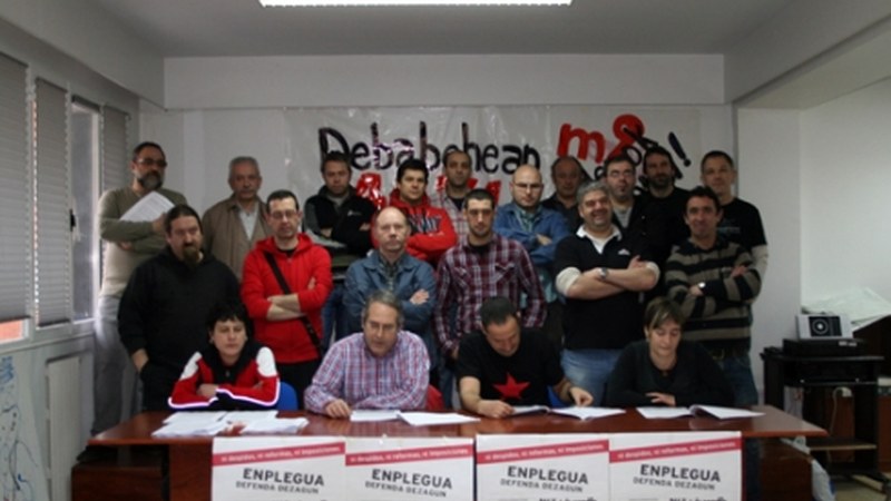 Enpleguaren alde zapatuan Bilbon egingo den manifestazioari babesa