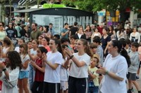 Era guztietako dantzekin ospatu da Dantzaren Nazioarteko Eguna Eibarren