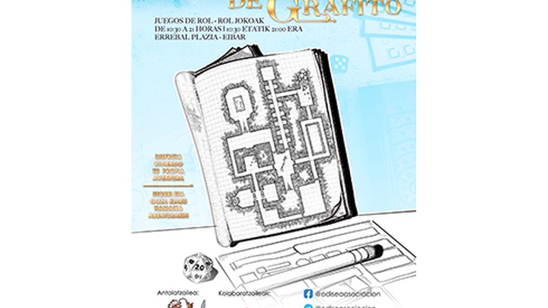 Era guztietako rol-jokoetan aritzeko aukera egongo da bihar Errebalen, Odisea elkartearen eskutik