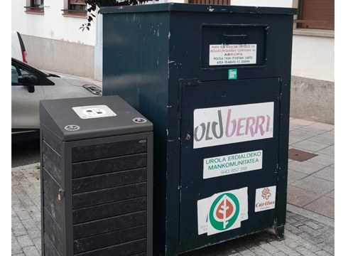 Erabilgarri daude kafe kapsulak jasotzeko eskualdean jarri diren 45 edukiontzi berriak