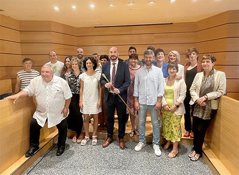 Eratu da 2023-2027 agintaldirako Udalbatza berria